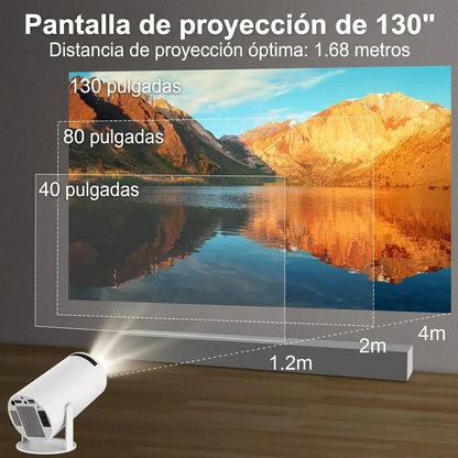 Proyector Led HY300 Android TV