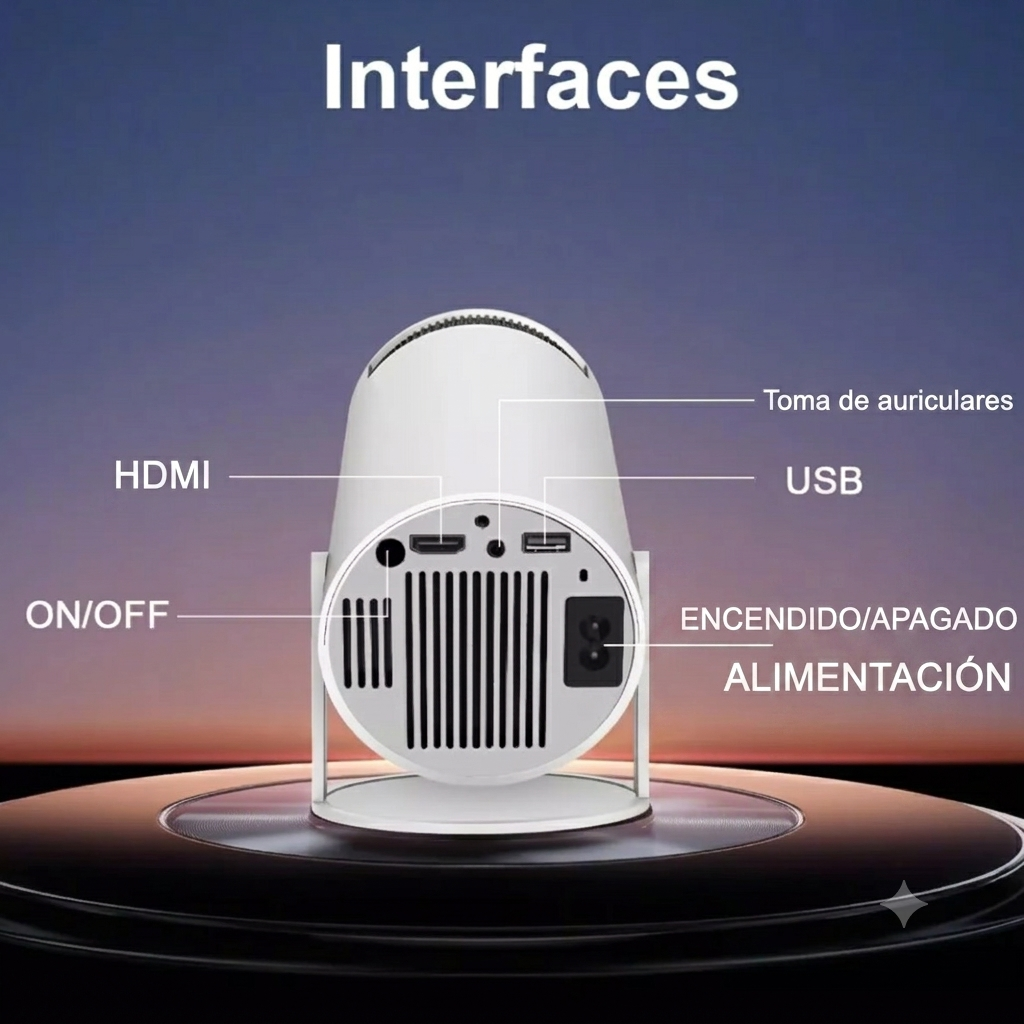 Proyector Led HY300 Android TV