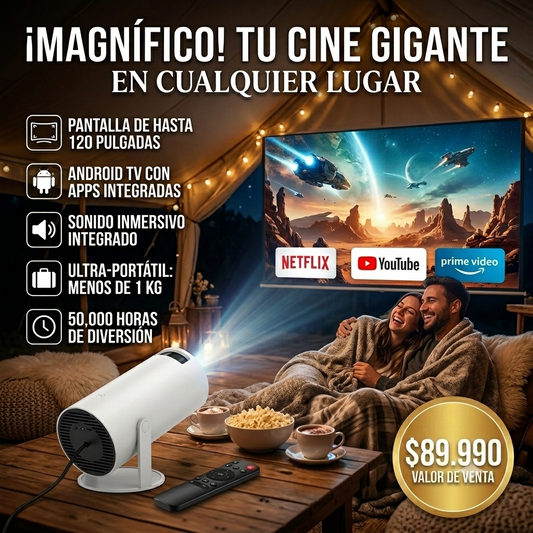 Proyector Led HY300 Android TV